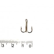 Гачки трійники для риболовлі, EOS, 100шт/уп, розмір №10